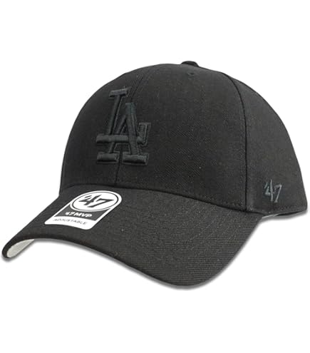 Amazon.co.jp: LA Cap - Los Angeles Dodgers - black-M - adult
