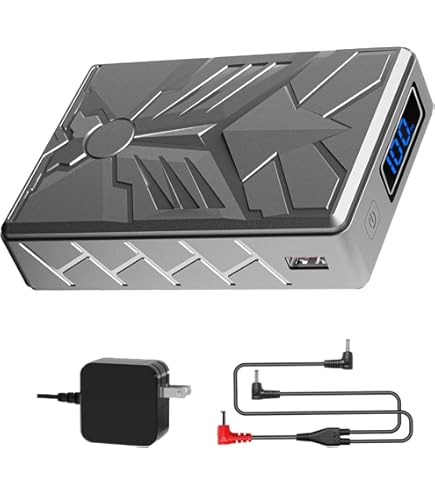 Amazon.co.jp: 46V 超高出力 空調作業服 ファンバッテリーセット 日本