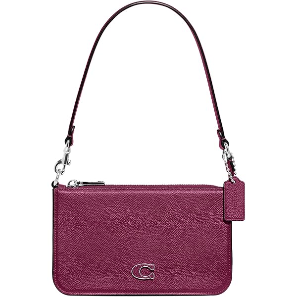 Coach Luxe Refined Calf Leather Bandit Crossbody, Black, One