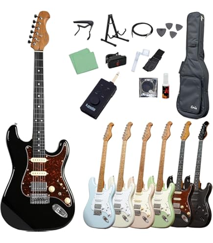 Amazon | Greg Bennett STA-400SH TDBK エレキギター初心者12点セット