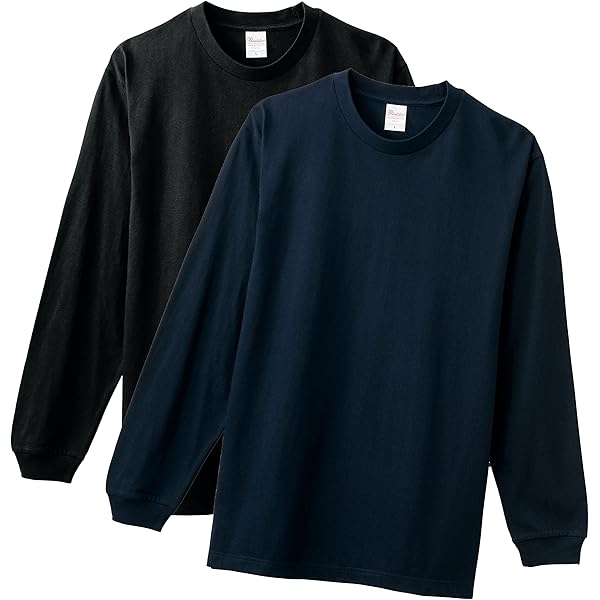 SMFK 十字架 ロゴ プリント Ｔシャツ 長袖 ブラック　s drug store's 20/-天竺 ロゴプリント 重ね着風 Tシャツ(F 02