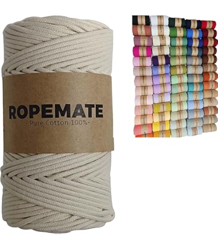 Amazon | SWAN マクラメ 編み 糸 紐 コード バンコク スワン糸