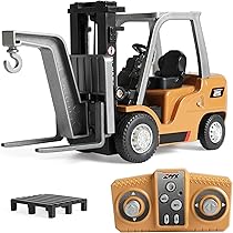 1/64ミニショベルカ。フォークリフト トレーラー付1/64。1/64 RC戦車 1