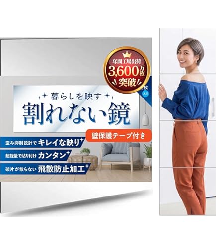 Amazon.co.jp: BLODLONN ブロドロン ミラー 30x30 cm 905.423.81