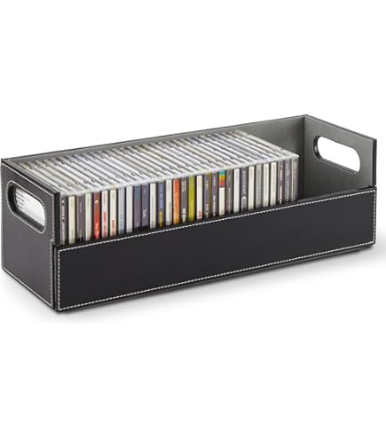 Stock Your Home DVD Storage Box, Movie Shelf Organizer For Blu-Ray - View #8