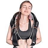 RENPHO 首エステ 揉み玉付き 回転方向調節可 ネックエステ ヒーター機能搭載 全身使用可能 三つレベルのスピードあり 男女兼用 父の日ギフト最適