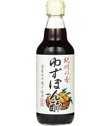 Amazon.co.jp: ハグルマ 紀州の香 ゆずぽん酢 360ml瓶×12本入 : 食品