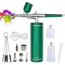 Amazon.co.jp: DAIDAIZAI エアブラシ エアーブラシ 充電式 口径0.3mm