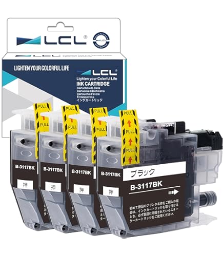LCL ブラザー用　インク Amazon.co.jp: LCL Brother用 ブラザー用 LC3117 LC3119