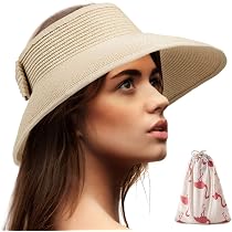 Wide Brim Hats for Women - Sun Visor 