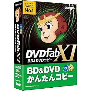DVDFab XI BD&DVD コピー(BD/DVDディスクコピー)