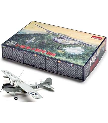 (未使用･未開封品)　プラスチックモデルキット 飛行機 セスナ L-19/O-1 バードッグ 1/32スケール モデルロデン 409 p706p5g Roden 1:48 Cessna L-19/0-1 Bird Dog US Surveillance Aircraft
