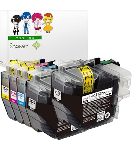 Amazon.co.jp: brother ブラザー LC3129-4PK (BK/C/M/Y) 【4色パック