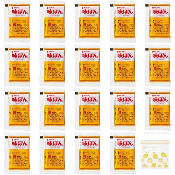Amazon.co.jp: ミツカン 味ぽん 小袋 7ml×100個 常温 : 食品・飲料・お酒