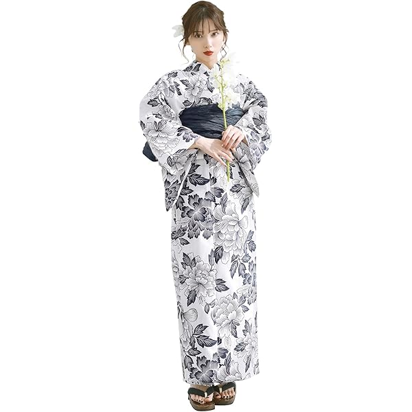 Amazon | [Dita](ディータ) レディース 浴衣 セット 簡単 兵児帯