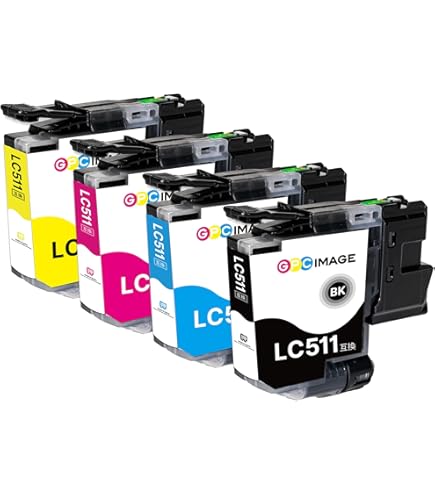 Amazon.co.jp: C-JETANK インクカートリッジ LC17-4PK ブラザー用 新