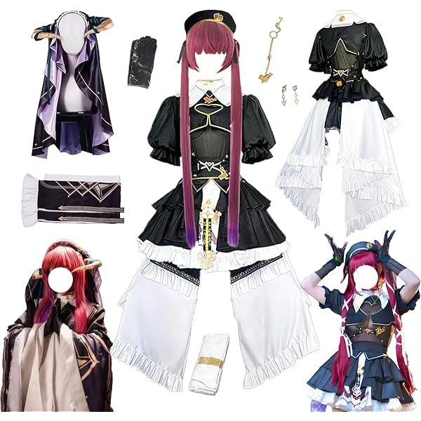 Amazon.co.jp: [Beauty 出品] 宝鐘マリンシスターコスプレ スカーフ