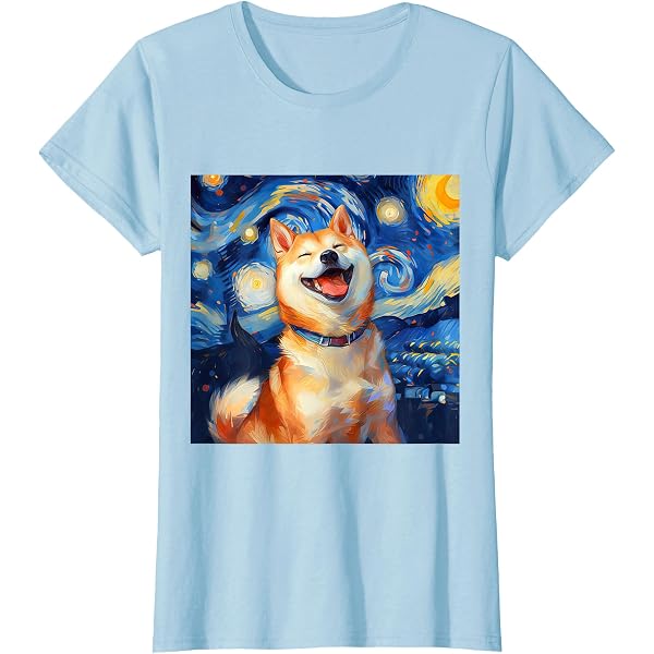 Amazon | 柴犬 いばけん 犬 バイク バイカー Tシャツ | Tシャツ