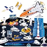 REMOKING 宇宙世界 おもちゃ ロケットキット 女の子 男の子 おもちゃ クローリングマット 宇宙モデル 打ち上げる DIY 天体模型 天文学おもちゃ 車おもちゃ スペースシャトル 宇宙船 宇宙飛行事業 教育玩具 祝いプレゼント クリスマス
