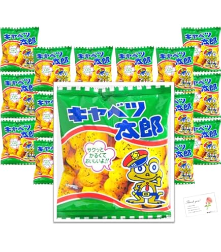 Amazon.co.jp: 菓道 キャベツ太郎 14g×30袋 : 食品・飲料・お酒