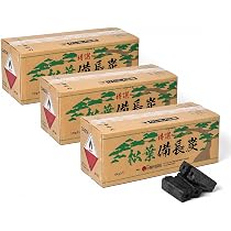 Amazon.co.jp: 【TFS】 松葉備長炭 オガ炭 コスパ良 長い燃焼時間 業務