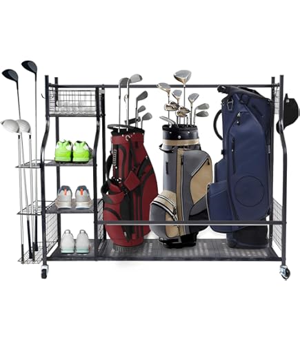 Amazon.co.jp: ゴルフバッグ収納ガレージオーガナイザー - FHXZH