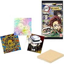 Amazon | にふぉるめーしょん 鬼滅の刃ディフォルメシールウエハース