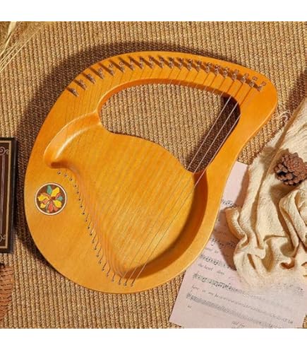 Amazon | ハープ リリーハープ 8弦 ピンク 1オクターブ | 弦楽器