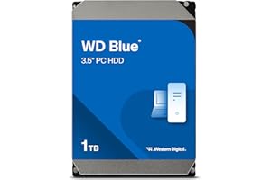 【Amazon.co.jp限定】Western Digital ウエスタンデジタル WD Blue 内蔵 HDD ハードディスク 1TB CMR 3.5インチ SATA 5400rpm キャッシュ64MB メーカー保証2年WD10EARZ-AJP エ