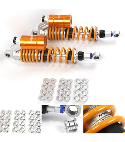 Amazon | Arashi 330mm 汎用リアサスペンションショックアブソーバー