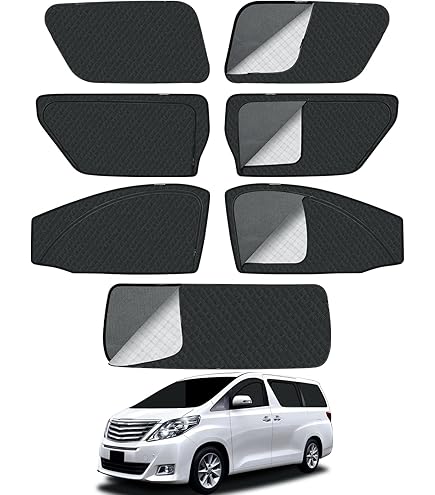 Amazon | 趣味職人 プライバシー サンシェード 車 アルファード ヴェル