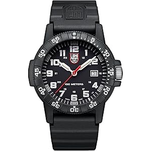LUMINOX ルミノックス 腕時計 メンズ レザーバック シータートル ジャイアント LEATHERBACK SEA TURTLE GIANT ブラック 0321 [並行輸入品]