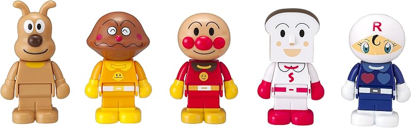 [バンダイ(BANDAI)] ブロックといっしょに遊べるアンパンマンとなかまたちブロックドールセット 対象年齢 3才以上 それいけ！アンパンマン