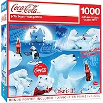 ジグソーパズル　セントラルホビー　コカコーラ　好奇心　1000P ジグソーパズル セントラルホビー コカコーラ 好奇心 1000P