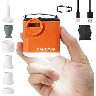 Amazon.co.jp 最新リリース: アウトドア用電動エアーポンプ の新着