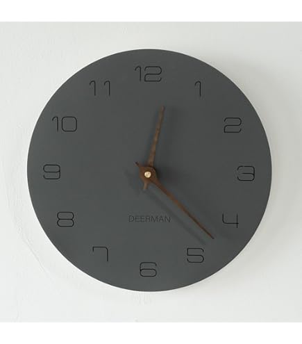 Amazon.co.jp: KARLSSON掛け時計/ウォールクロック Charm 直径30cm