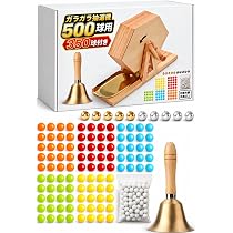 Amazon.co.jp: Sulanx【350球ベル付】木製 ガラポン抽選器 ガラガラ