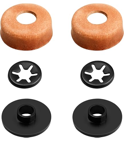 Coleman Fuel Cap Insert - 3-Piece Brass Set Fits 200/220 Lanterns & Stoves