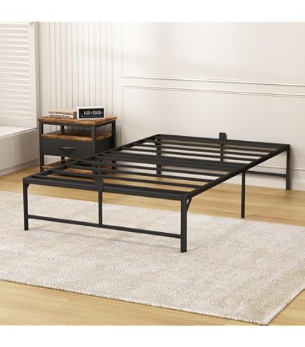 Amazon｜ベッドフレーム シングル 耐荷重350kg メタル ベッドフレーム