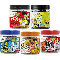 Amazon.co.jp: 大森屋 バリバリ職人 5種（30枚入×5） アソート（瀬戸