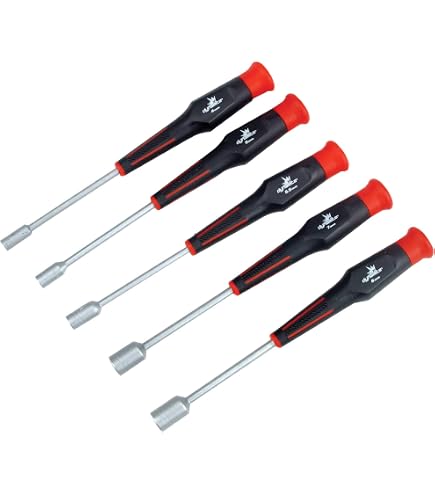 Meichoon 7pcs Socket Wrench Screw Driver Non-Magnetic Tip Metal Hex Nut Key Wrench Screwdriver Nutdriver Hand Tool 5-11mm,DF07 Meichoon 7pcs Socket Wrench Screw Driver Non-Magnetic Tip Metal Hex Nut Key Wrench Screwdriver Nutdriver Hand Tool 5-11mm,DF07