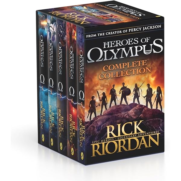 Amazon | Percy Jackson pbk 5-book boxed set (Percy Jackson & the