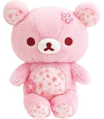 コリラックマ シャーベットぬいぐるみS　さくらピンク Amazon.co.jp: サンエックス(San-X) リラックマ ｢桜テーマぬいぐるみ
