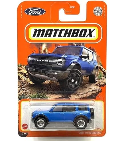 Amazon | Hot Wheels Ford Bronco R, HW Hot Trucks 8/10 [Black] 225