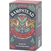 HAMPSTEAD TEA ハムステッドティー オーガニック イングリッシュブレックファースト ティーバッグ 20袋 [ 有機JAS 認証 個包装 ]