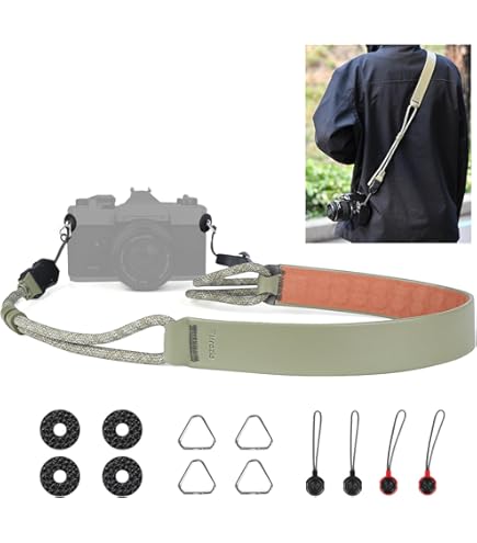 Amazon.co.jp: OLYMPUS ショルダーストラップ ホワイト 本革 CSS