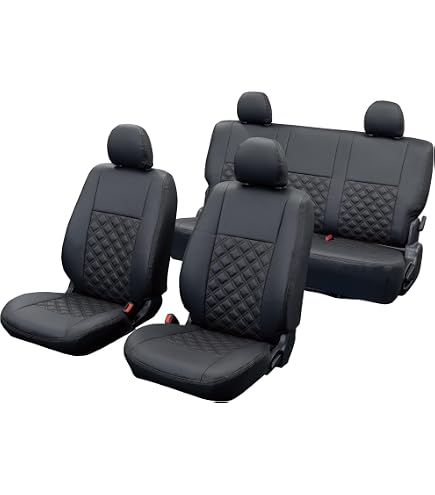 Amazon | ハイエース 200系 DX専用 パンチングレザー シートカバー 9人