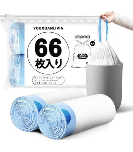 Amazon.co.jp: 伊藤忠リーテイルリンク 小型ゴミ箱用ポリ袋 ロール