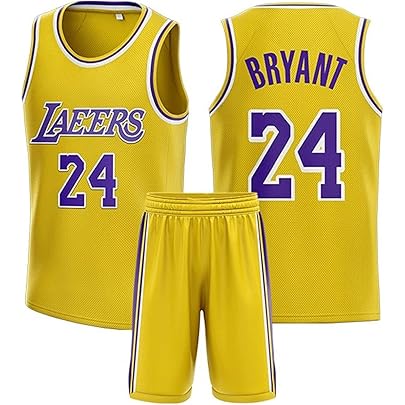 NBA　コービー・ブライアント BRYANT #24　レイカーズ　ユニフォーム Amazon | コービー・ブライアント NBA バスケットボール