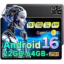 Amazon.co.jp: タブレット android 16 タブレット 10インチ Wi-Fi